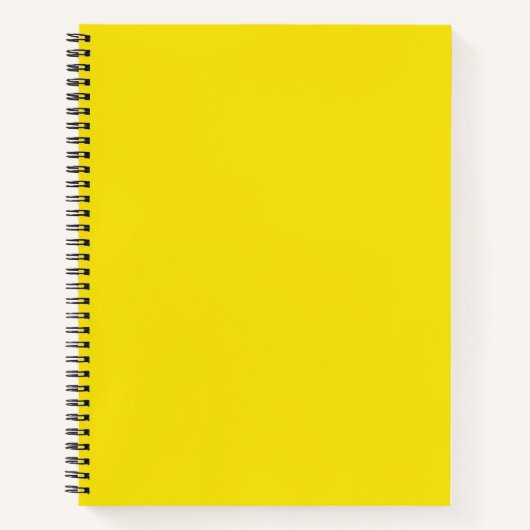 Luxe Citroen Spiraal Notebook Notitieboek (Voorkant)