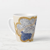 Luxe Cloudy Dreamy Glam-Mok Latte Mok (Linkerhoek)