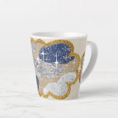 Luxe Cloudy Dreamy Glam-Mok Latte Mok (Rechterhoek)