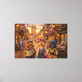 Luxe Cockapoo Canterbury Wandkunst Canvas Afdruk