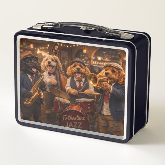Luxe Cockapoo Jazzband (Achterkant)