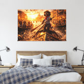 Luxe Cockapoo Venetiaanse Gondel Wand Kunst Canvas Afdruk (Insitu (Slaapkamer))