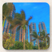 Luxe Condominiums in China Bier Onderzetter (Voorkant)