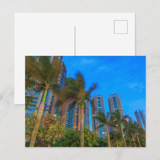 Luxe Condominiums in China Briefkaart (Voorkant / Achterkant)