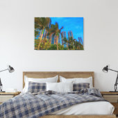 Luxe Condominiums in China Canvas Afdruk (Insitu (Slaapkamer))