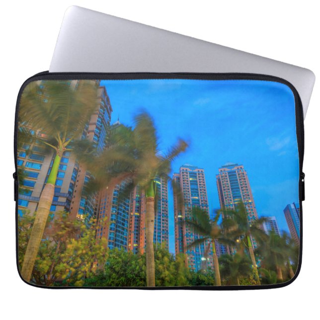 Luxe Condominiums in China Laptop Sleeve (Voorkant)
