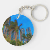 Luxe Condominiums in China Sleutelhanger (Achterkant)