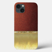 Luxe Cool Gold Sparkle Design Hoesje (Achterkant)