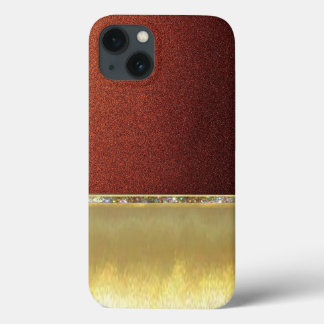 Luxe Cool Gold Sparkle Design Hoesje