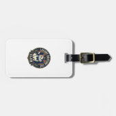 Luxe Couture Kat Kat Moeder Cadeau Idee - Luxe Cou Bagagelabel (Voorkant horizontaal)