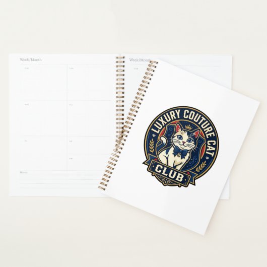 Luxe Couture Kat Kat Moeder Cadeau Idee - Luxe Cou Planner (Display)