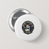Luxe Couture Kat Kat Moeder Cadeau Idee - Luxe Cou Ronde Button 5,7 Cm (Voorkant /achterkant)