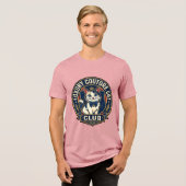 Luxe Couture Kat Kat Moeder Cadeau Idee - Luxe Cou Tri-Blend Shirt (Voorkant volledig)