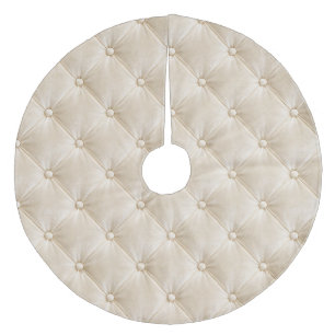 Luxe Crème Kerst Fleece Kerstboom Rok