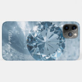 Luxe Crystal Phone Hoesje – Voeg je geliefde toe (Achterkant (horizontaal))