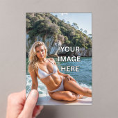 LUXE! ✨ Custom Acrylic Invitation – Add Your Desig Acryl Uitnodigingen (Insitu (Draagbaar))