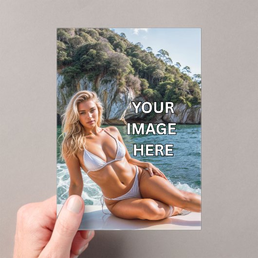 LUXE! ✨ Custom Acrylic Invitation – Add Your Desig Acryl Uitnodigingen (Insitu (Draagbaar))