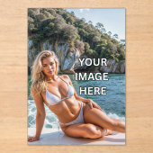 LUXE! ✨ Custom Acrylic Invitation – Add Your Desig Acryl Uitnodigingen (Voorkant)