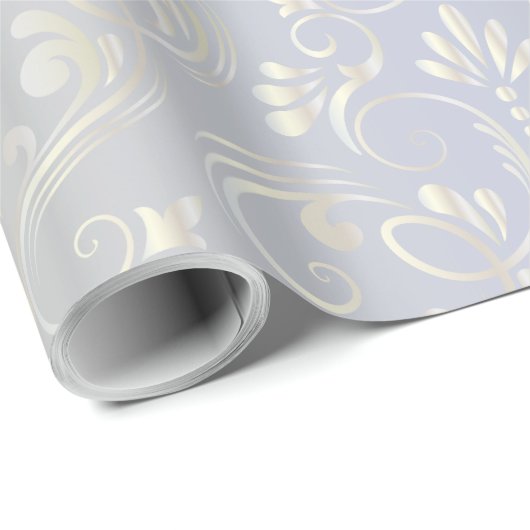  luxe Damask Cadeaupapier (Rol Hoek)