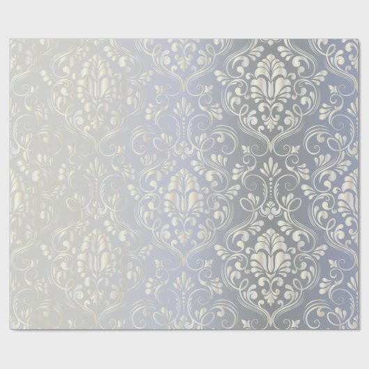luxe Damask Cadeaupapier (Vlak)