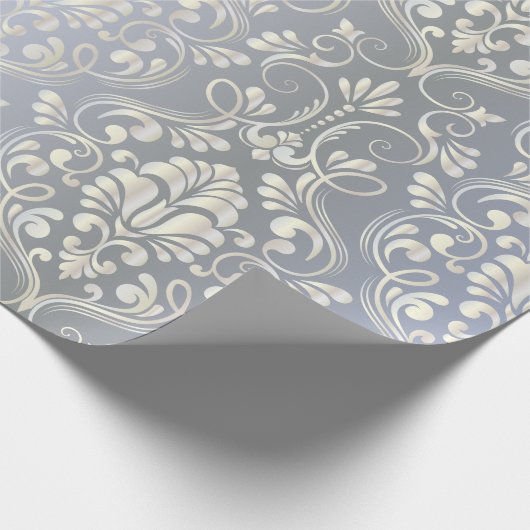  luxe Damask Cadeaupapier (Hoek)