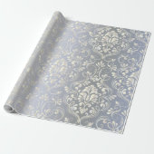  luxe Damask Cadeaupapier (Uitgerold)