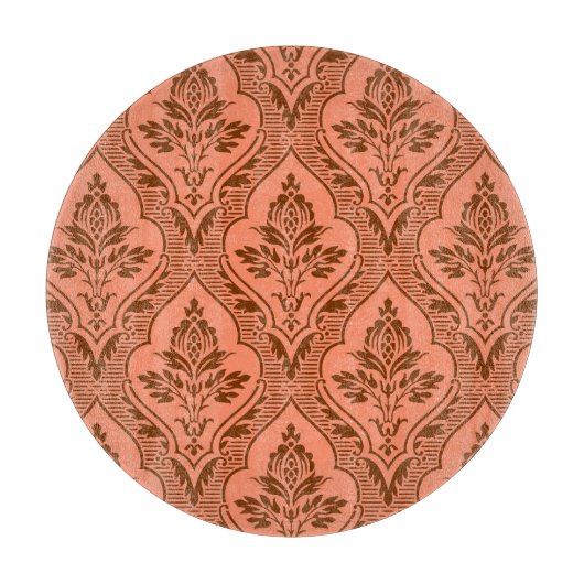 Luxe  Damask naadloze textuur Snijplank (Voorkant)