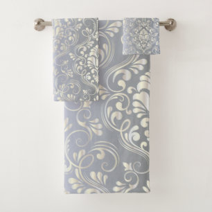 Luxe Damask vintage Bad Handdoek