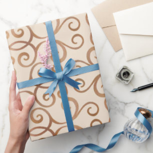 Luxe Damaskpatroon Cadeaupapier