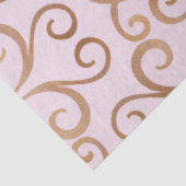 Luxe Damaskpatroon Tissuepapier (Detail)