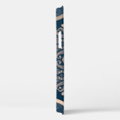Luxe damast naadloos patroon Case-Mate iPhone case (Achterkant / Rechts)