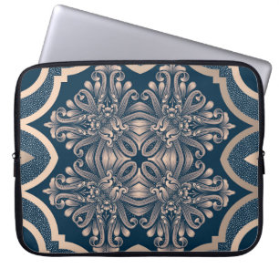 Luxe  damast naadloos patroon laptop sleeve