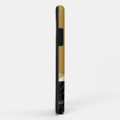 Luxe Dark Floral Gold Metallic iPhone 5 Hoesje (Achterkant/rechts)