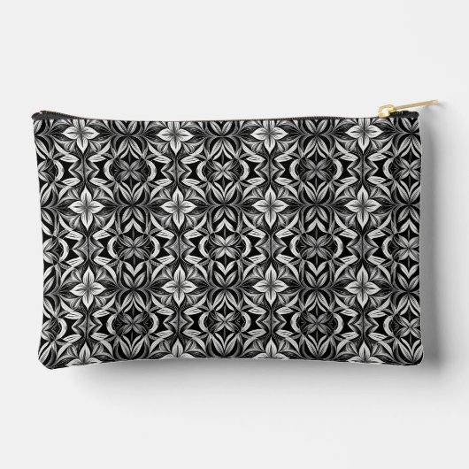 Luxe Deco Zwart & Wit Etui (Achterkant)