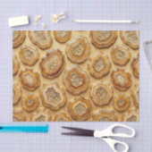 Luxe Decoupage | Kameel + Gouden Agate Geode Tissuepapier (Craft)
