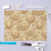 Luxe Decoupage | Kameel + Gouden Agate Geode Tissuepapier (Craft)