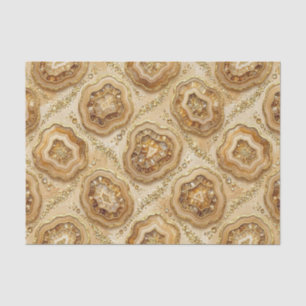 Luxe Decoupage Kameel + Gouden Agate Geode Tissuepapier