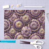 Luxe Decoupage | Paarse + Gouden Agate Geode Tissuepapier (Craft)