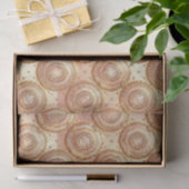 Luxe Decoupage | Roze Goud + Goud Agate Geode Tissuepapier (Geschenk)