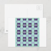 Luxe design aztecs, Mint Edition Briefkaart (Voorkant / Achterkant)