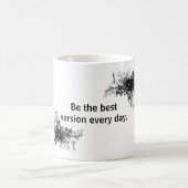 Luxe design, unieke woorden vol betekenis koffiemok (Center)