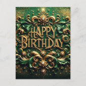 Luxe Design Verjaardag Briefkaart (Voorkant)