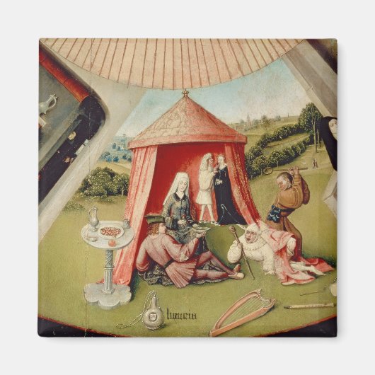 Luxe, detail uit de tabel van de zeven magneet (Voorkant)