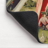 Luxe, detail uit de tabel van de zeven muismat (Hoek)