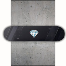 Luxe diamant op elegante zwarte ondergrond