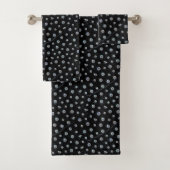 Luxe diamanten edelstenen handdoekenset bad handdoek (Insitu)