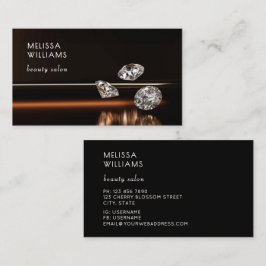 Luxe Diamanten Juwelier Sieradenwinkel Visitekaartje