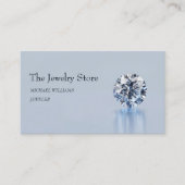 Luxe diamanten juwelier winkel visitekaartje (Voorkant)