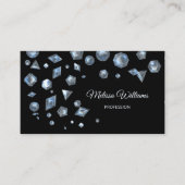 Luxe diamanten juwelier winkel visitekaartje (Voorkant)