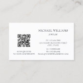 Luxe diamanten juwelier winkel visitekaartje (Achterkant)